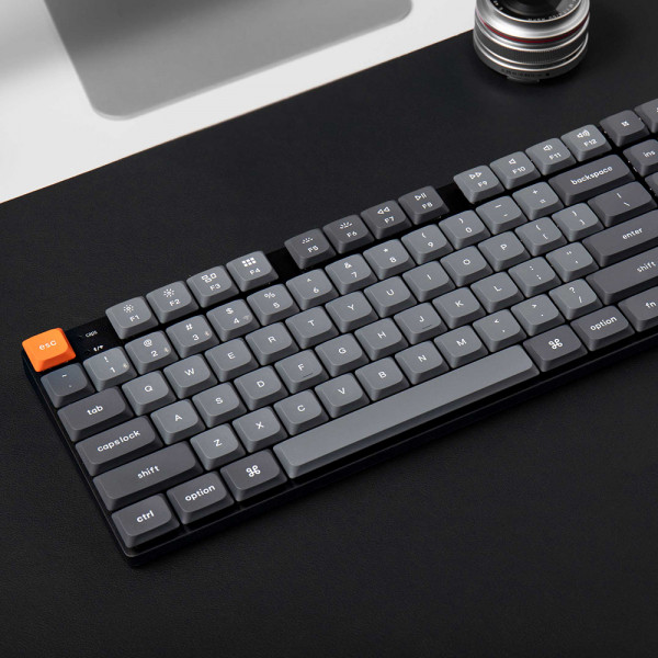 Keychron K1 Max QMK/VIA Wireless White Backlight (Low Profile Gateron Mechanical Brown Switch)